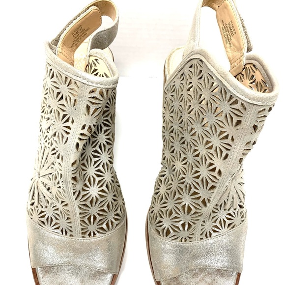 Vince Camuto Kalison Open Toe‎ Stacked Heel Sandal Size 9.5 - Picture 3 of 8